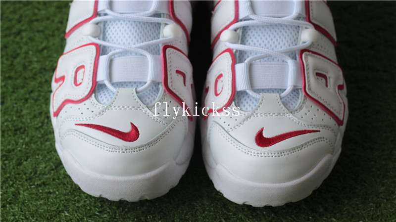 Nike Air More Uptempo 96 White Red